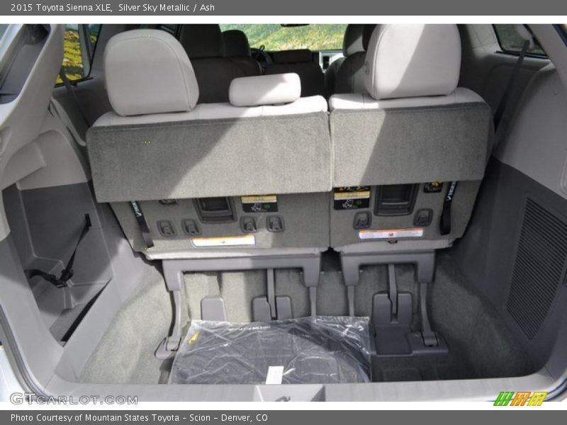 Silver Sky Metallic / Ash 2015 Toyota Sienna XLE