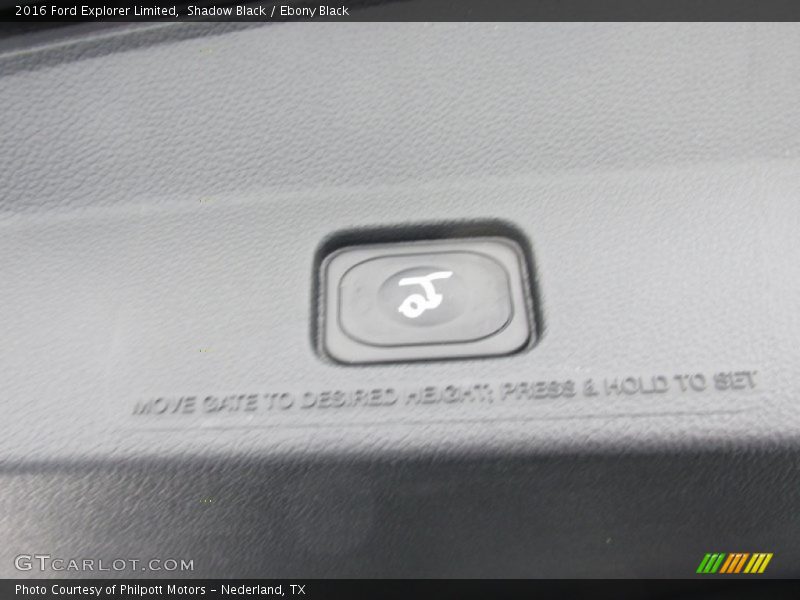 Shadow Black / Ebony Black 2016 Ford Explorer Limited