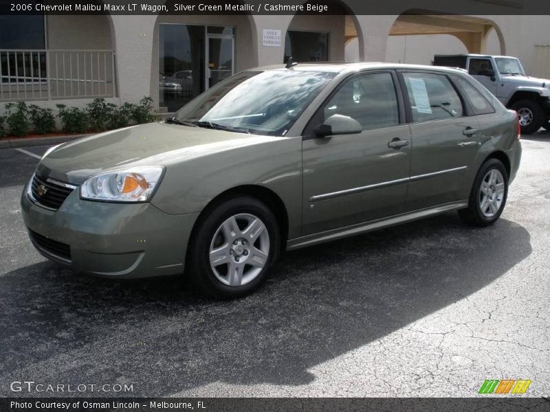 Silver Green Metallic / Cashmere Beige 2006 Chevrolet Malibu Maxx LT Wagon
