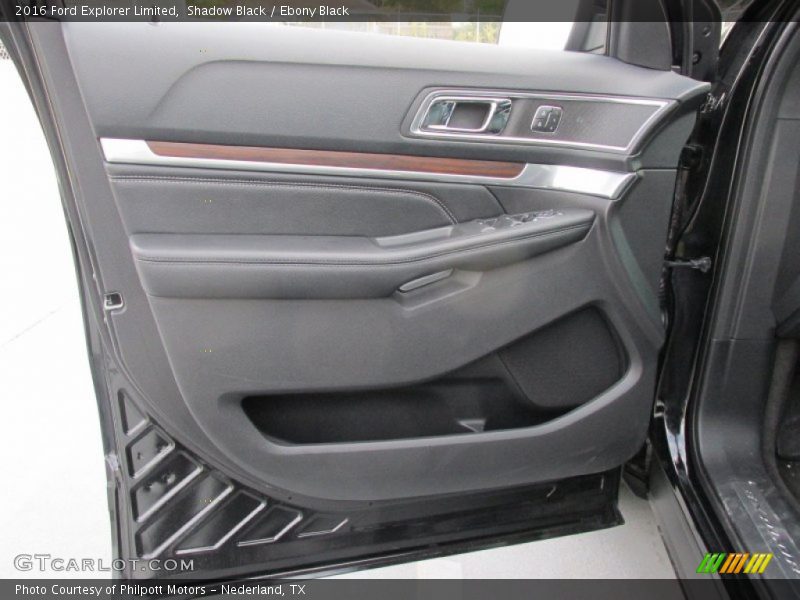 Shadow Black / Ebony Black 2016 Ford Explorer Limited