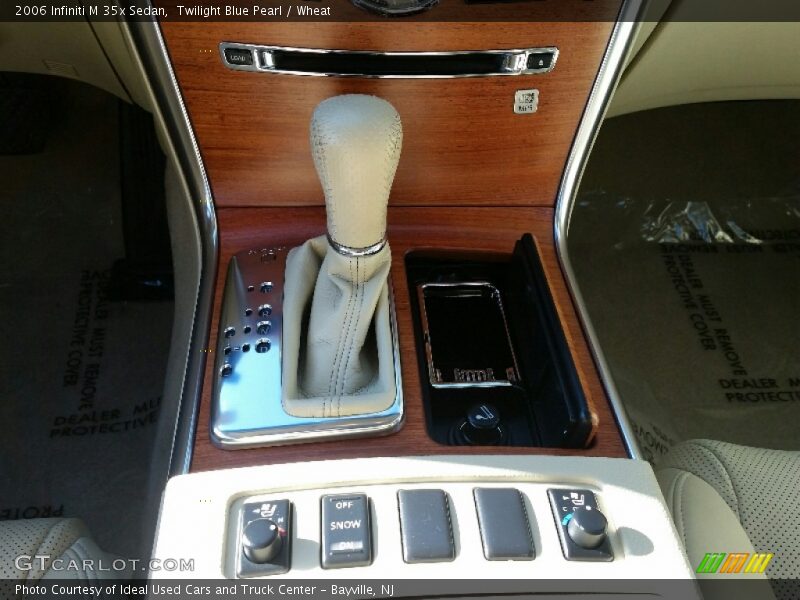 Twilight Blue Pearl / Wheat 2006 Infiniti M 35x Sedan