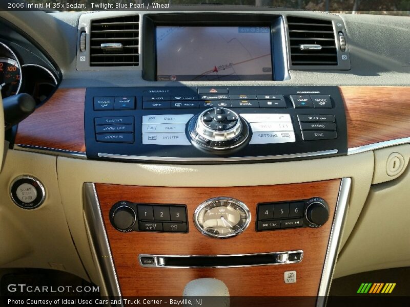 Twilight Blue Pearl / Wheat 2006 Infiniti M 35x Sedan