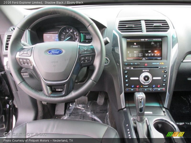 Shadow Black / Ebony Black 2016 Ford Explorer Limited