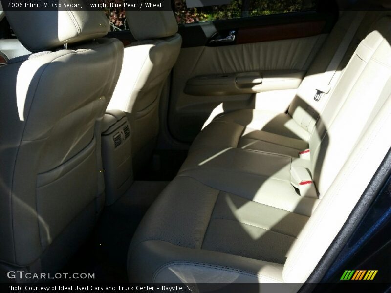 Twilight Blue Pearl / Wheat 2006 Infiniti M 35x Sedan