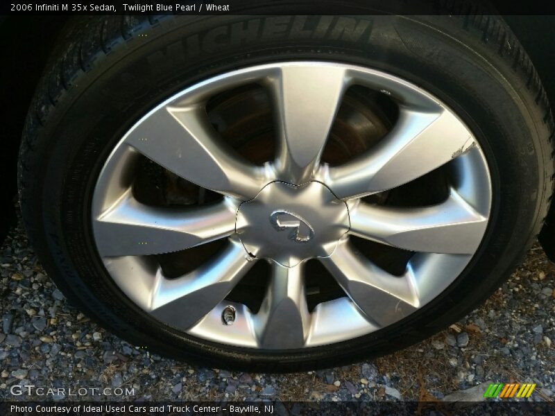 Twilight Blue Pearl / Wheat 2006 Infiniti M 35x Sedan