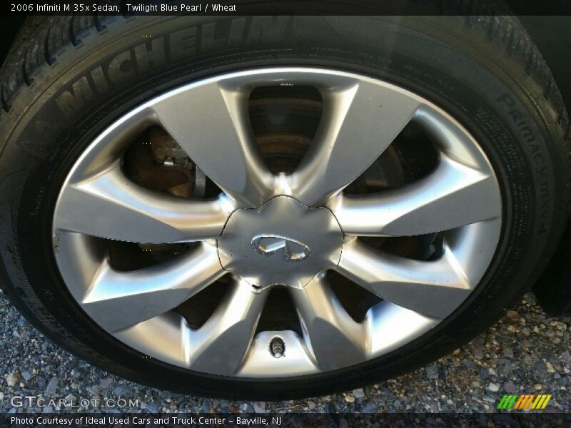 Twilight Blue Pearl / Wheat 2006 Infiniti M 35x Sedan