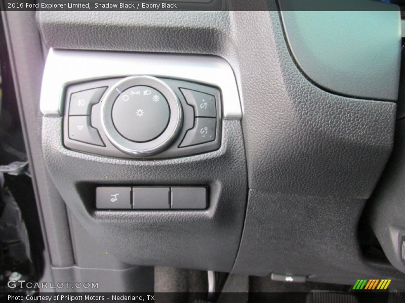 Shadow Black / Ebony Black 2016 Ford Explorer Limited