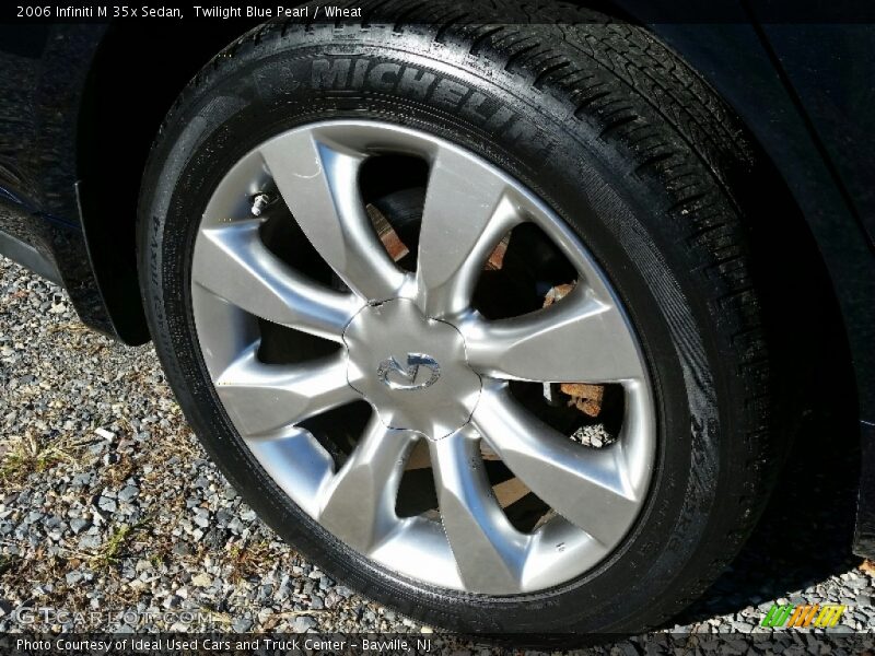 Twilight Blue Pearl / Wheat 2006 Infiniti M 35x Sedan
