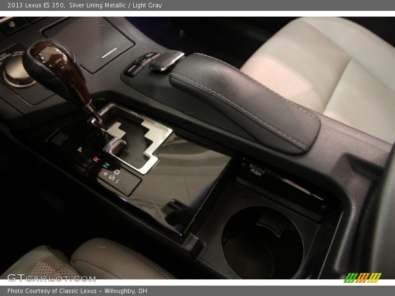 Silver Lining Metallic / Light Gray 2013 Lexus ES 350