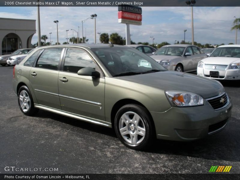 Silver Green Metallic / Cashmere Beige 2006 Chevrolet Malibu Maxx LT Wagon