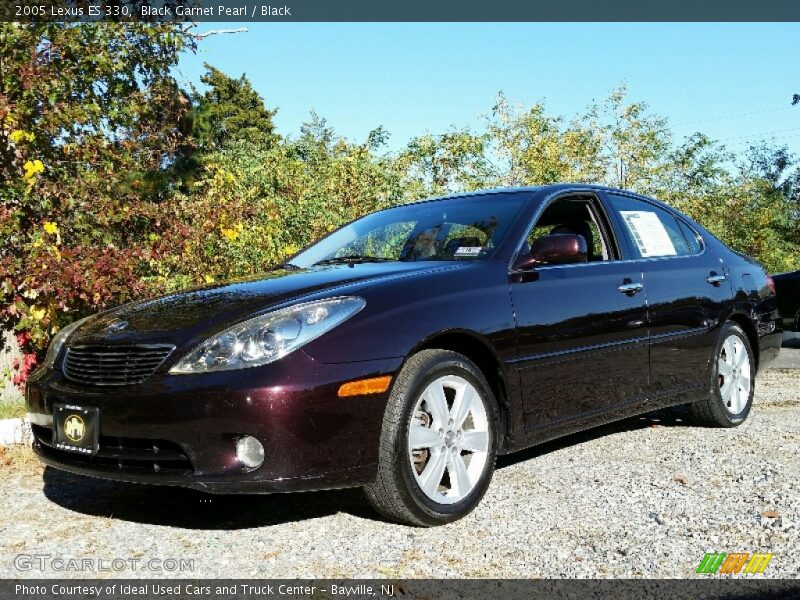 Black Garnet Pearl / Black 2005 Lexus ES 330