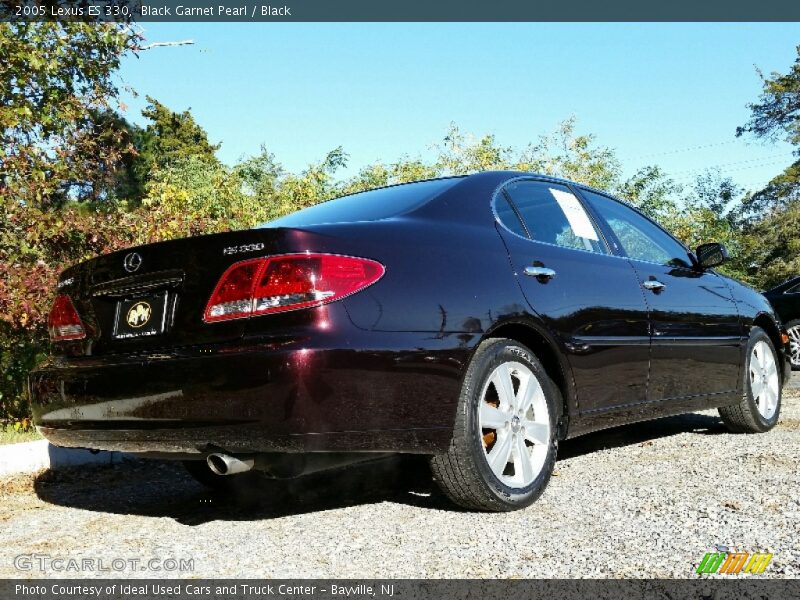 Black Garnet Pearl / Black 2005 Lexus ES 330