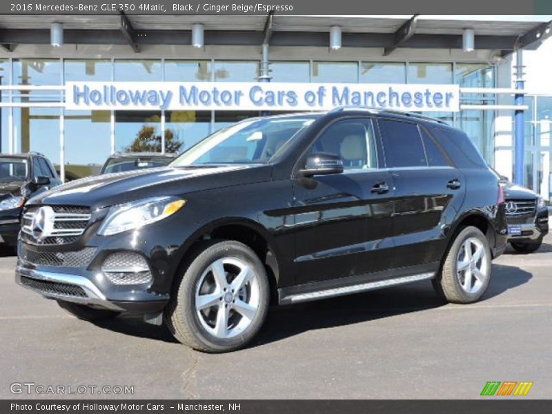 Black / Ginger Beige/Espresso 2016 Mercedes-Benz GLE 350 4Matic