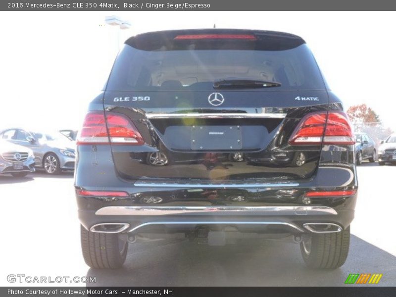 Black / Ginger Beige/Espresso 2016 Mercedes-Benz GLE 350 4Matic