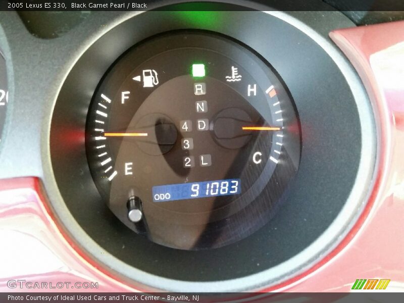 Black Garnet Pearl / Black 2005 Lexus ES 330