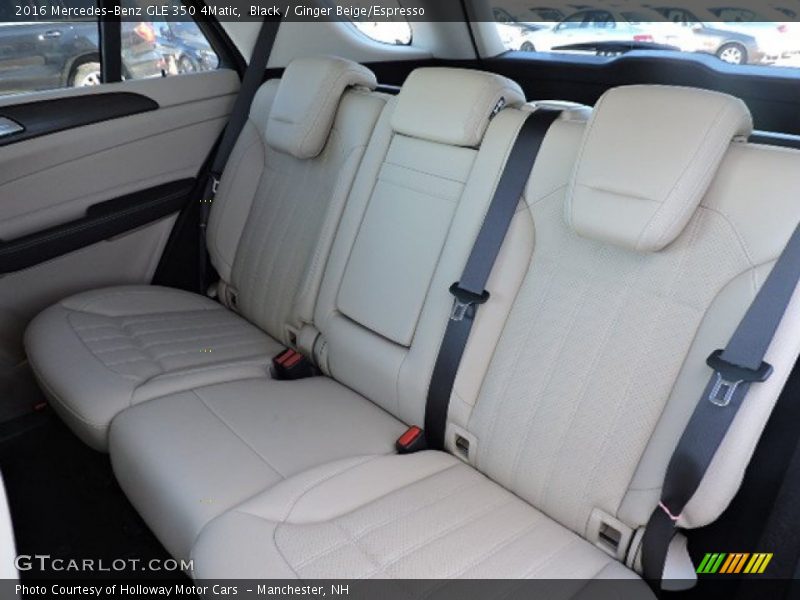 Black / Ginger Beige/Espresso 2016 Mercedes-Benz GLE 350 4Matic