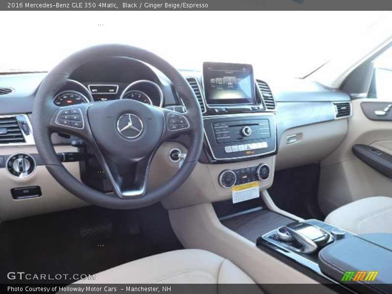 Black / Ginger Beige/Espresso 2016 Mercedes-Benz GLE 350 4Matic