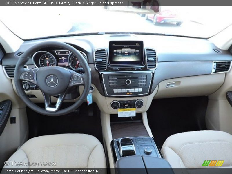 Black / Ginger Beige/Espresso 2016 Mercedes-Benz GLE 350 4Matic