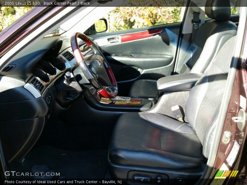 Black Garnet Pearl / Black 2005 Lexus ES 330