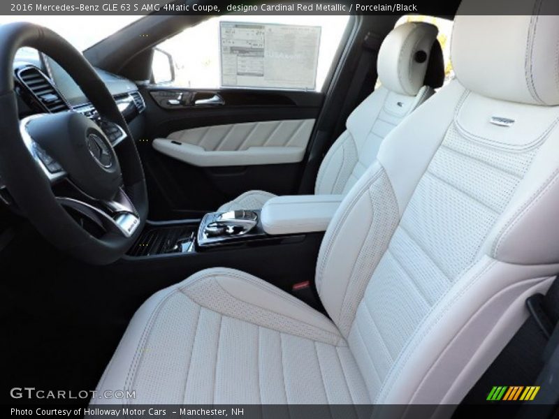 Front Seat of 2016 GLE 63 S AMG 4Matic Coupe