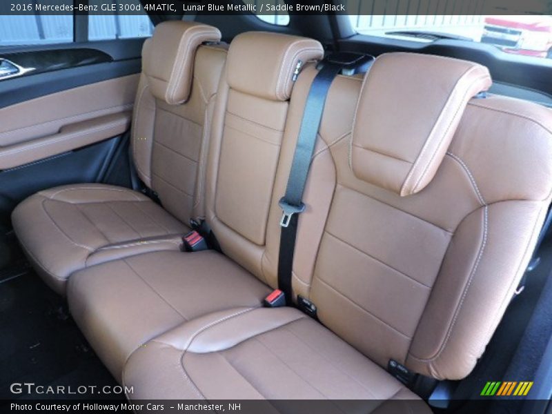 Rear Seat of 2016 GLE 300d 4MATIC
