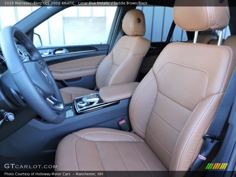 Front Seat of 2016 GLE 300d 4MATIC
