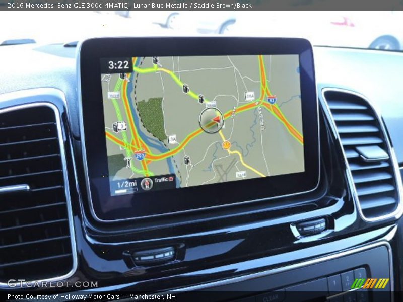 Navigation of 2016 GLE 300d 4MATIC