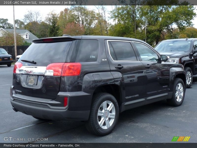 Iridium Metallic / Jet Black 2016 GMC Terrain SLE