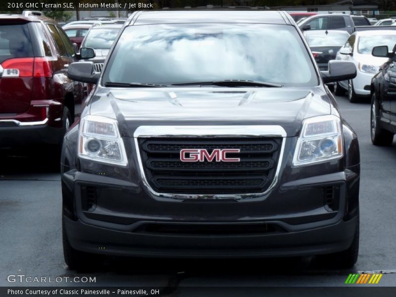 Iridium Metallic / Jet Black 2016 GMC Terrain SLE