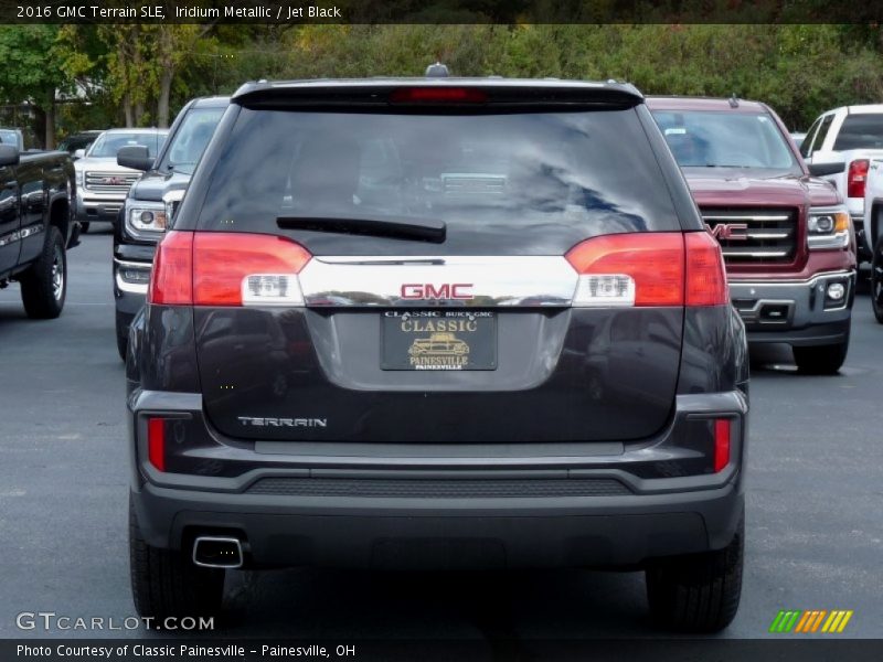 Iridium Metallic / Jet Black 2016 GMC Terrain SLE