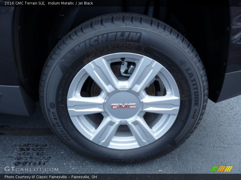 Iridium Metallic / Jet Black 2016 GMC Terrain SLE