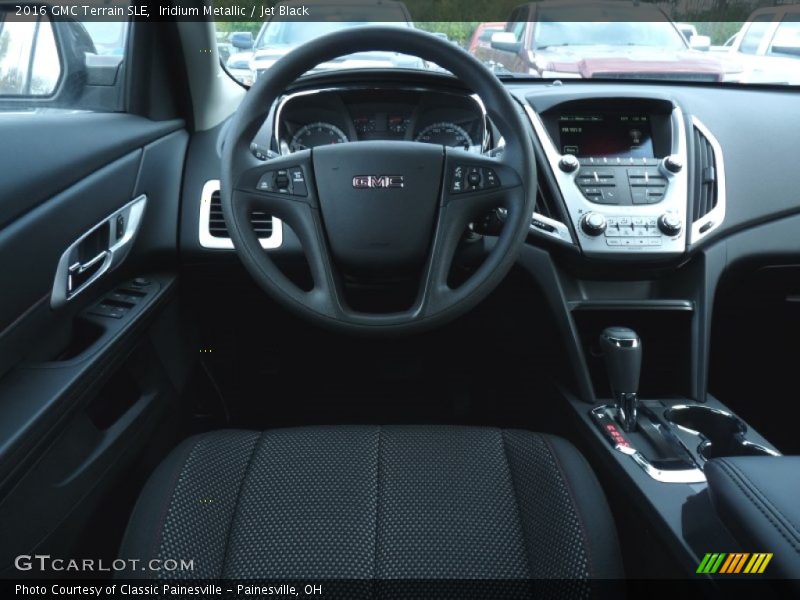Iridium Metallic / Jet Black 2016 GMC Terrain SLE