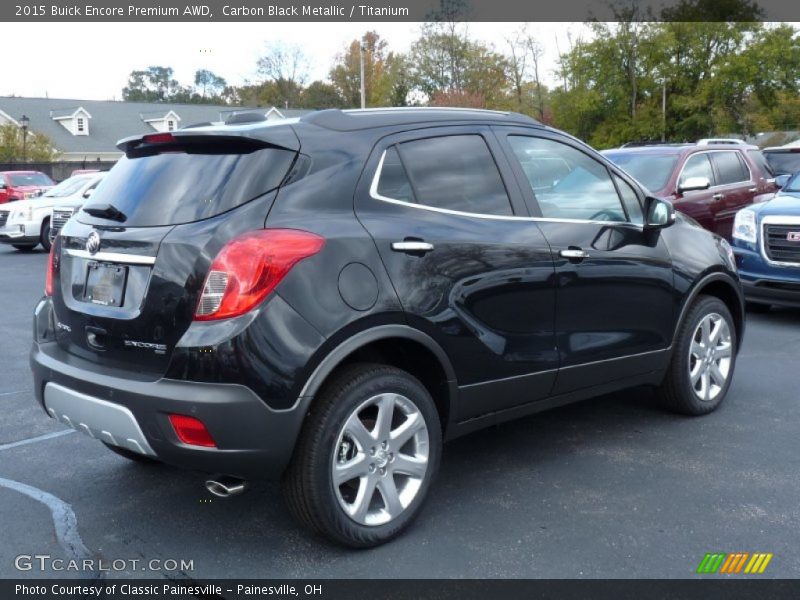 Carbon Black Metallic / Titanium 2015 Buick Encore Premium AWD