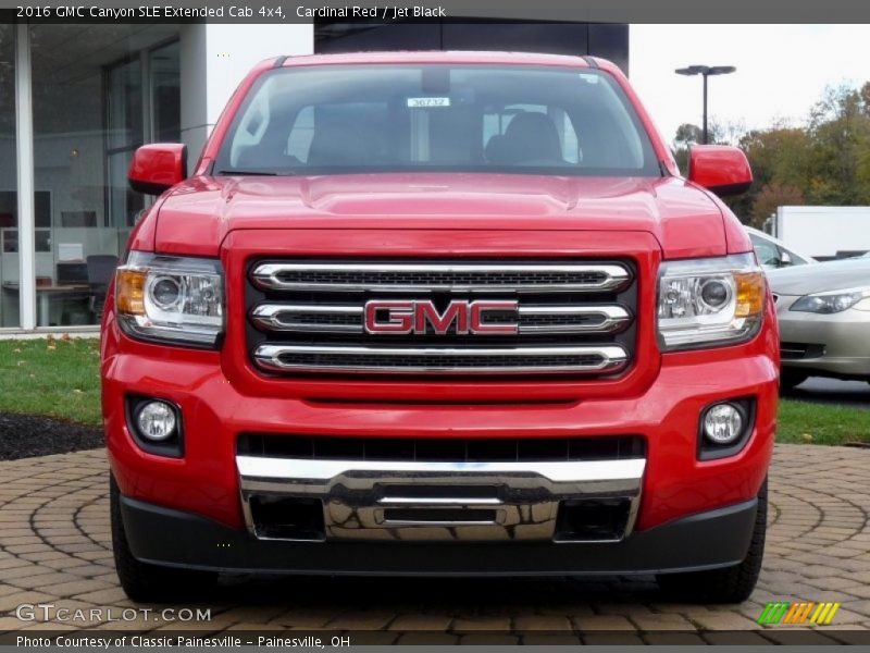  2016 Canyon SLE Extended Cab 4x4 Cardinal Red