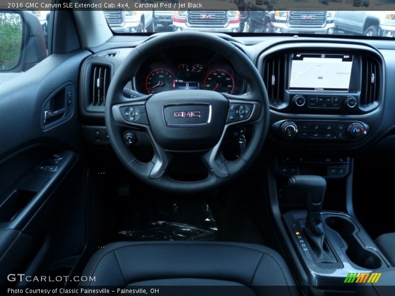 Cardinal Red / Jet Black 2016 GMC Canyon SLE Extended Cab 4x4