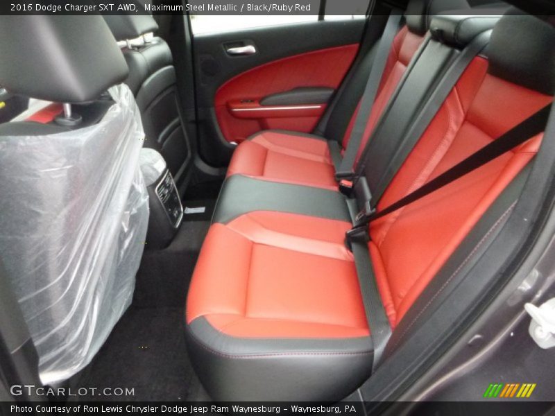 Rear Seat of 2016 Charger SXT AWD