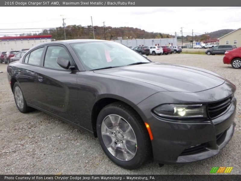 Front 3/4 View of 2016 Charger SXT AWD