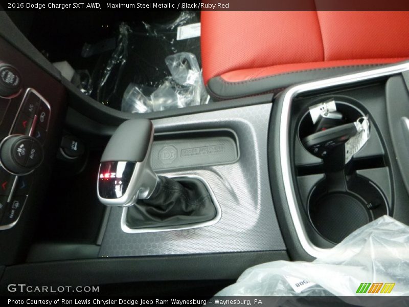  2016 Charger SXT AWD 8 Speed Automatic Shifter