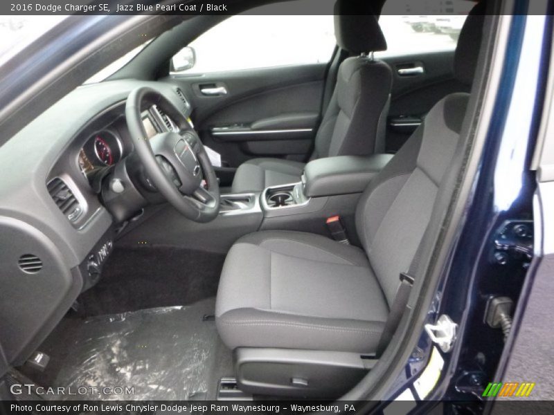  2016 Charger SE Black Interior