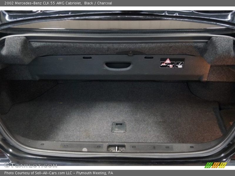  2002 CLK 55 AMG Cabriolet Trunk