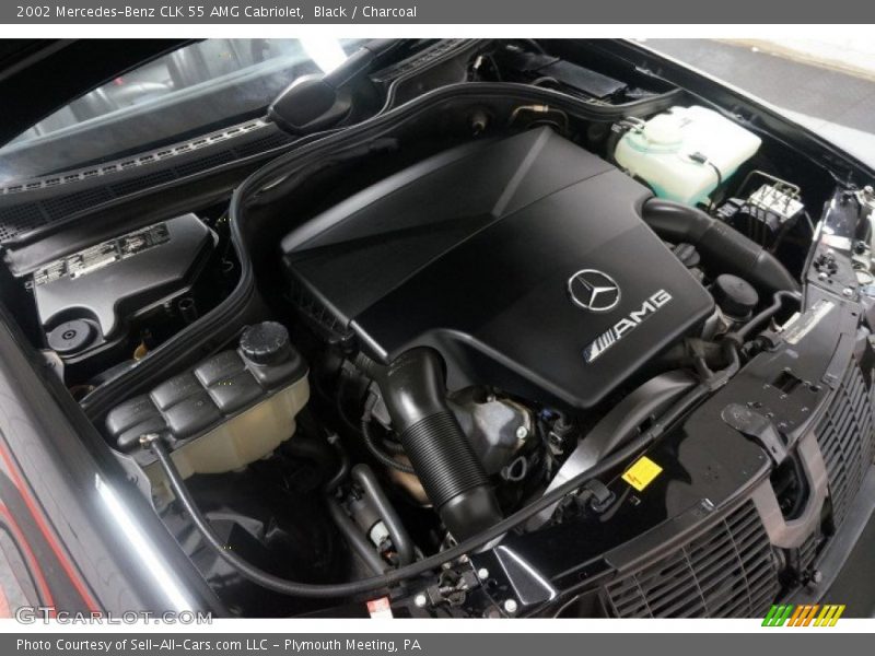  2002 CLK 55 AMG Cabriolet Engine - 5.5 Liter AMG SOHC 24-Valve V8
