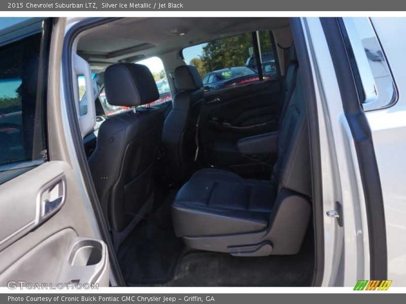 Silver Ice Metallic / Jet Black 2015 Chevrolet Suburban LTZ
