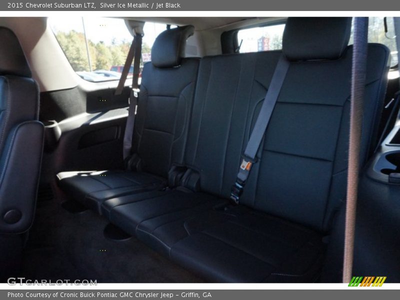 Silver Ice Metallic / Jet Black 2015 Chevrolet Suburban LTZ