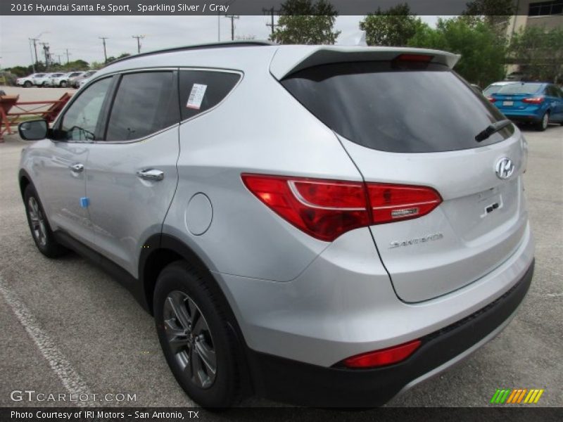 Sparkling Silver / Gray 2016 Hyundai Santa Fe Sport