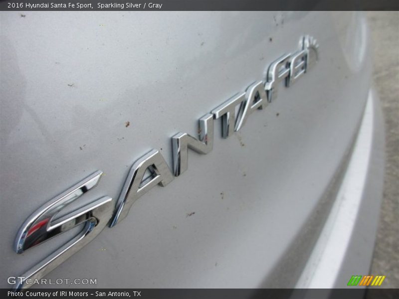 Sparkling Silver / Gray 2016 Hyundai Santa Fe Sport