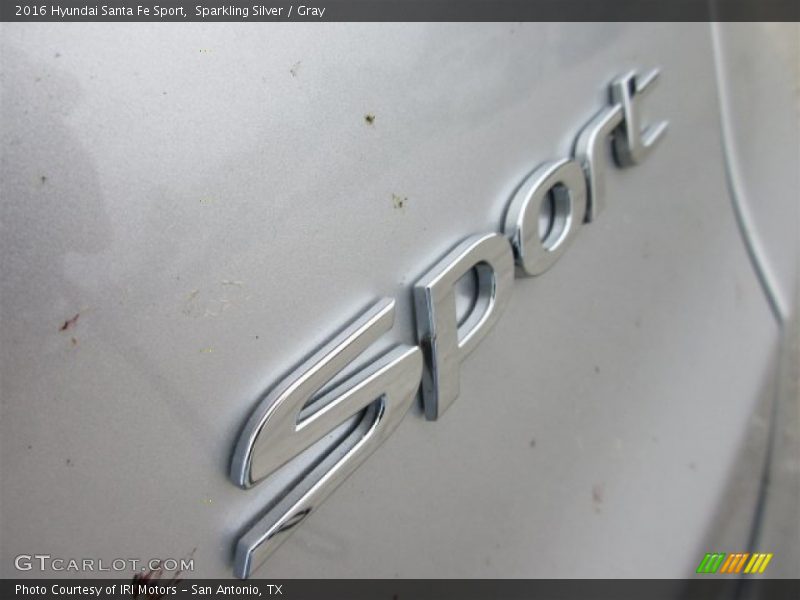 Sparkling Silver / Gray 2016 Hyundai Santa Fe Sport