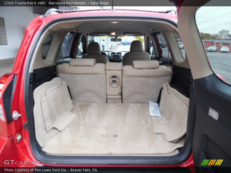 Barcelona Red Metallic / Sand Beige 2009 Toyota RAV4 4WD