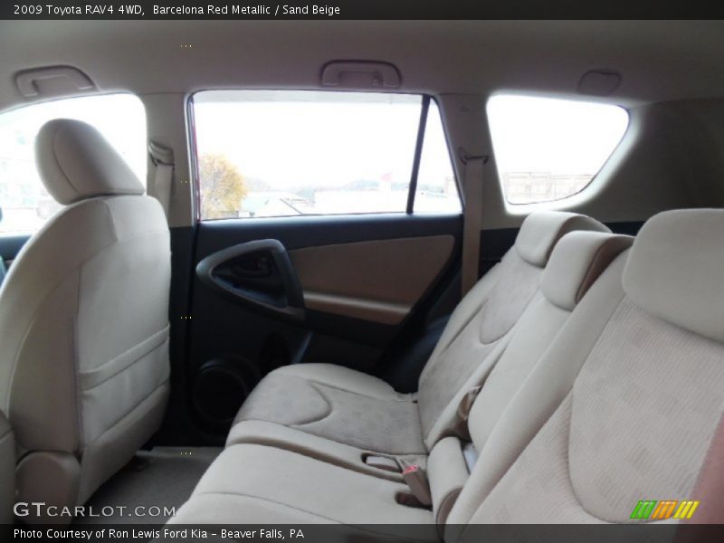 Barcelona Red Metallic / Sand Beige 2009 Toyota RAV4 4WD