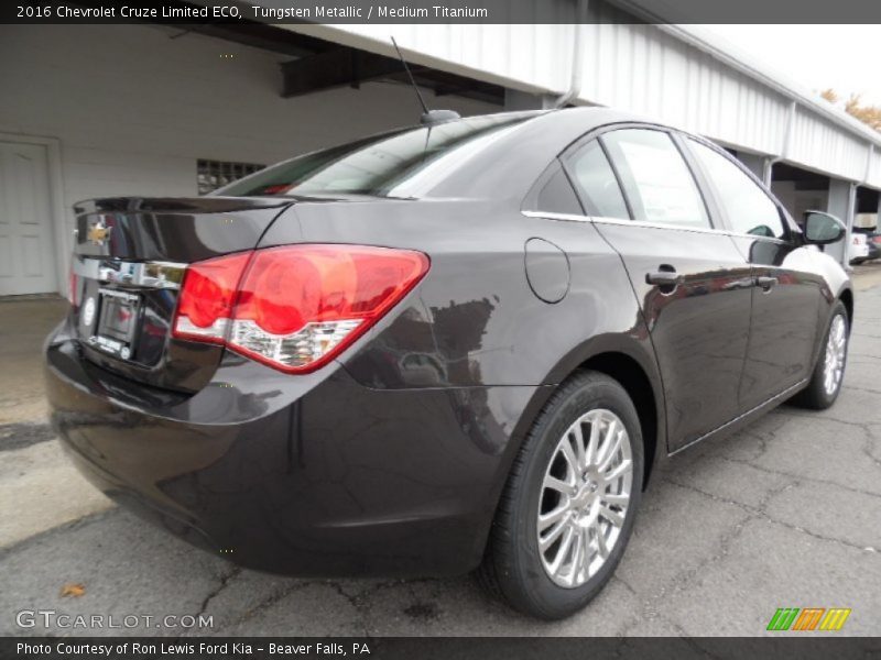 Tungsten Metallic / Medium Titanium 2016 Chevrolet Cruze Limited ECO