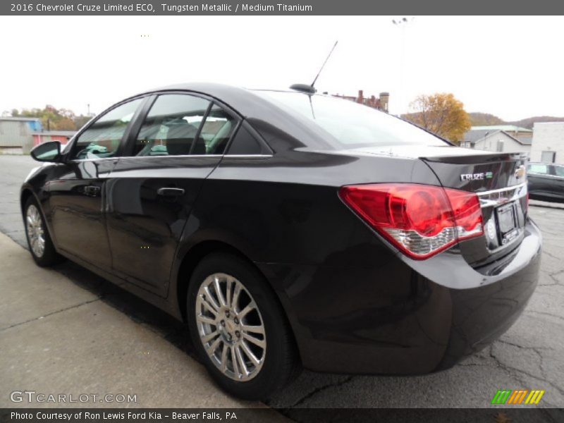 Tungsten Metallic / Medium Titanium 2016 Chevrolet Cruze Limited ECO